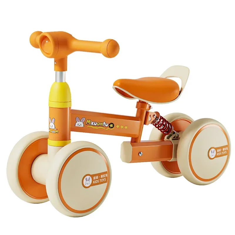 Children's Pedal-less Balance Car Taxiing Infant Slide Twist Car Bicycle Child Seat  Remorque Velo Enfant