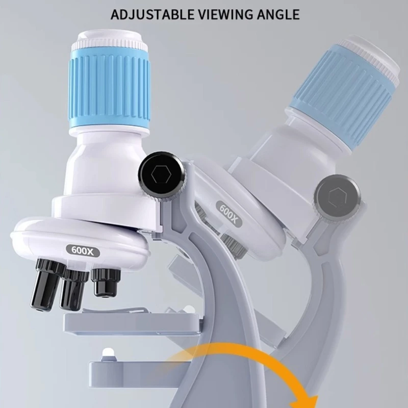 Interactieve kinderwetenschapsset Hoge resolutie microscoop voor biologieobservatie en natuurstudie A2UB