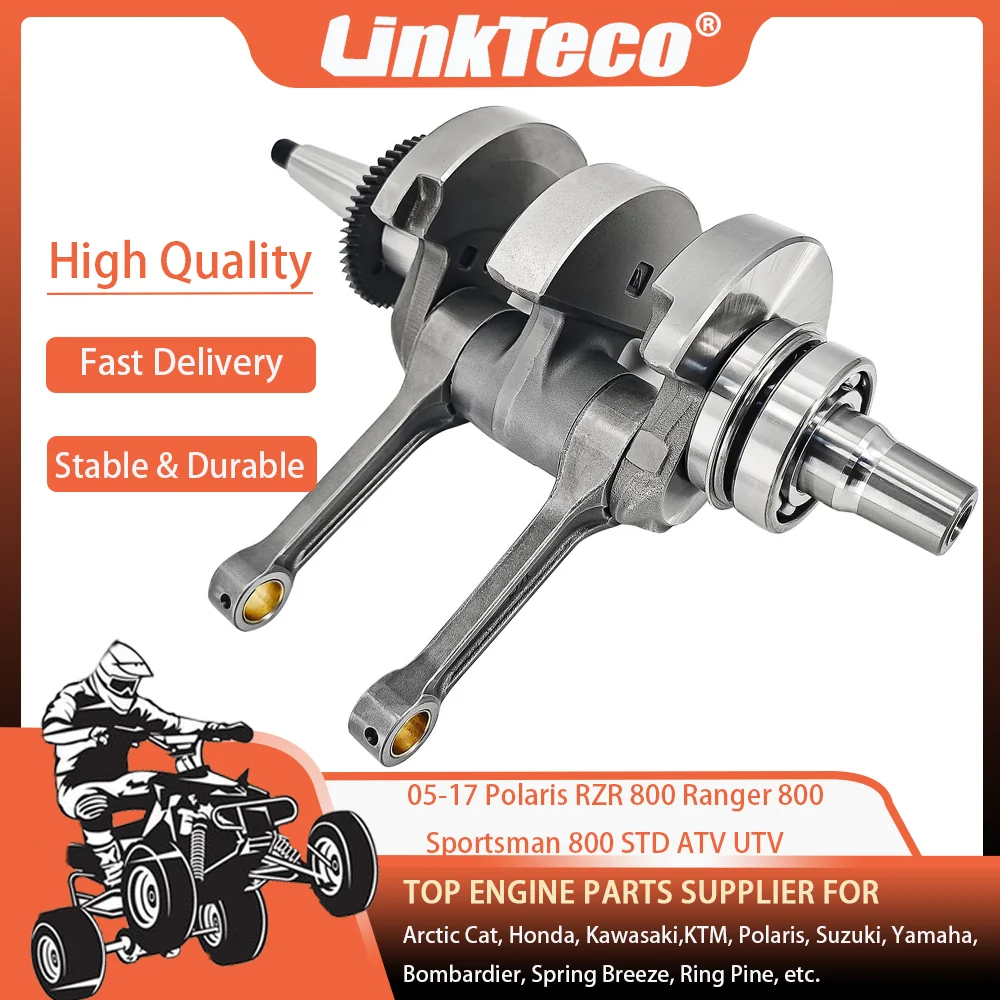 

2205112 ATV UTV 05-17 STD Or Competitive Crankshaft Kit Replacement for Polaris Ranger 800 4X4 6X6 RZR 800 4 S Sportsman 1204334