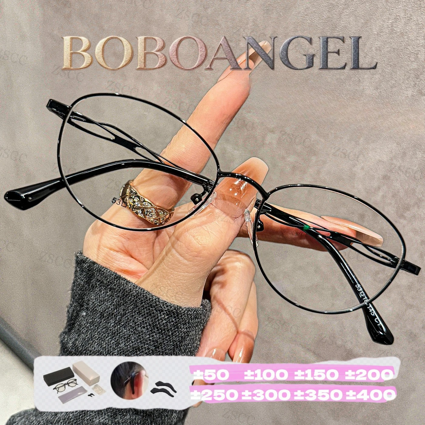 

Женские классические винтажные очки BOBOANGEL «кошачий глаз» для коррекции близорукости, прогрессивные очки с фильтром синего света, очки для чтения