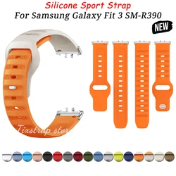 Silicone Strap For Samsung Galaxy Fit 3 Bracelet Replacement Sport Watchband For Samsung Galaxy Fit 3 SM-R390 Band Accessories