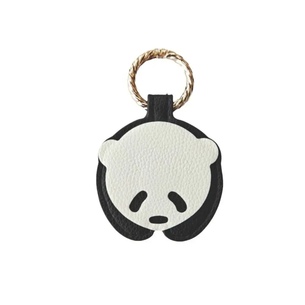 

High Quality Anti-lost Pu Leather Magnetic Hat Clip Panda Flower Hat Holder Animal Organizer Gadget Travel Accessory