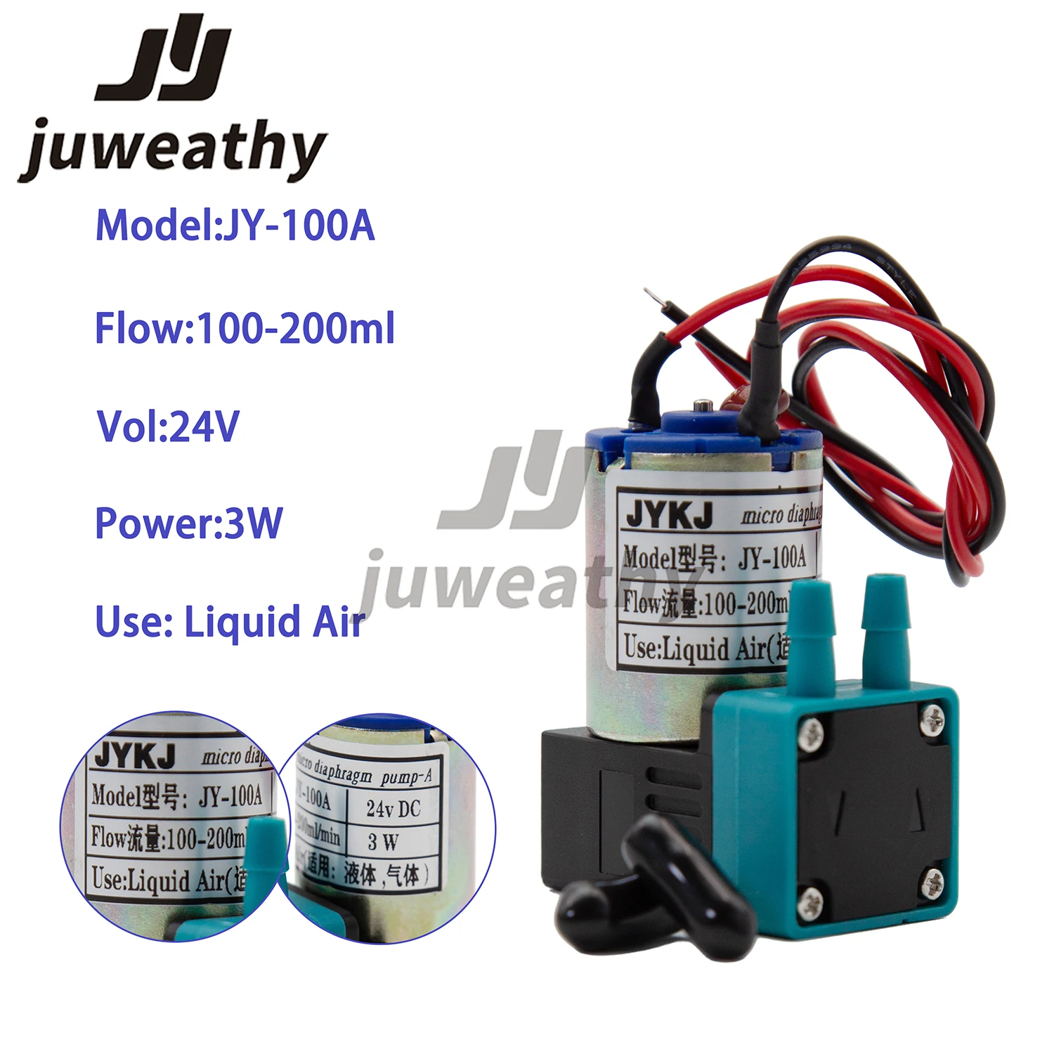 I3200 i1600 Ink Pump Shake Powder Machine 4720 Small Ink Pump DTF New Ink Pump 3W Ink Pump JY-100A Liquid Ink Pump