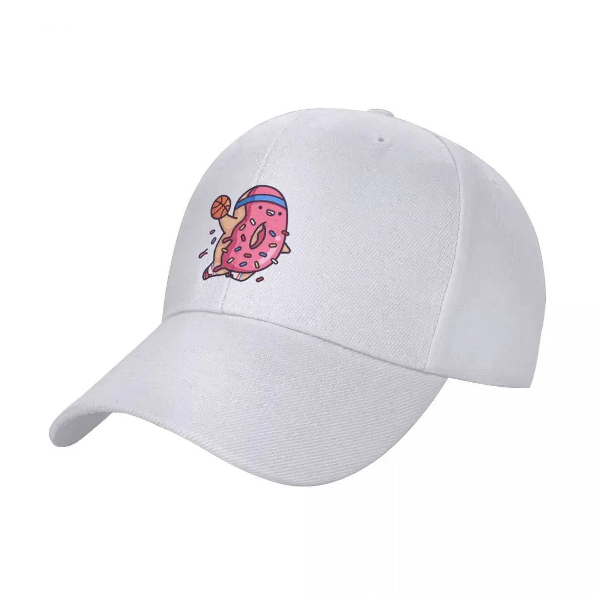 

Pink Dunkin Donut with sprinkles Cap baseball cap vintage kids hat snapback cap caps for men Women's
