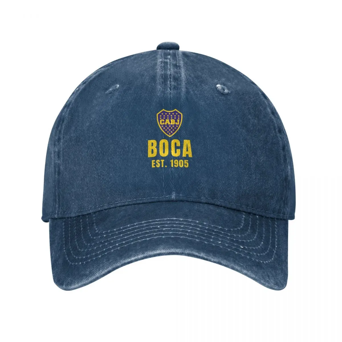 Boca Juniors Baseball Cap black Wild Ball Hat Women's Hats 2025 Men's