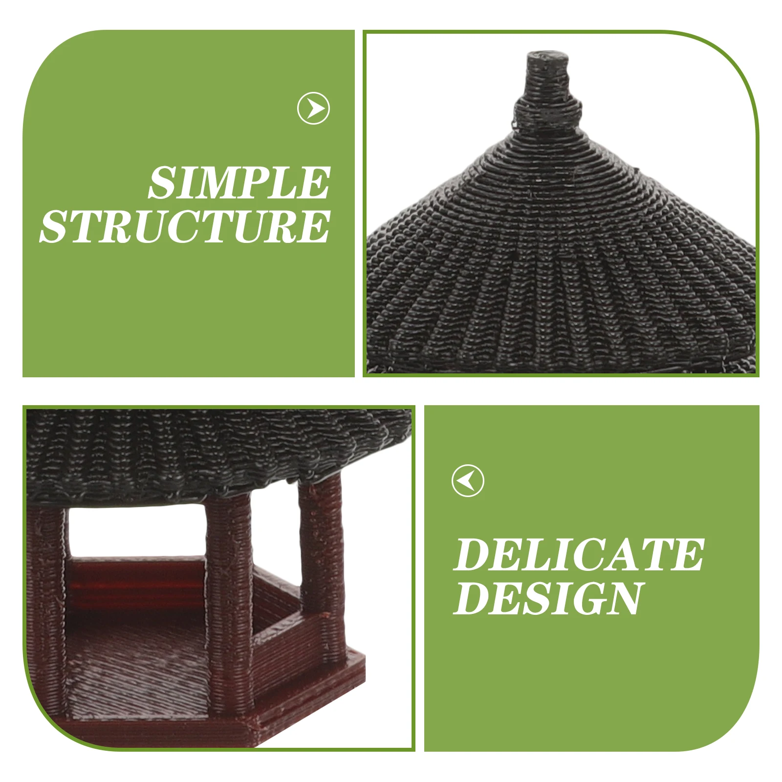 

Pavilion Aquarium Decoration Fish Tank Ornaments Japanese Garden Bonsai Mini Statue Pagoda Home Desktop Accessories Cool