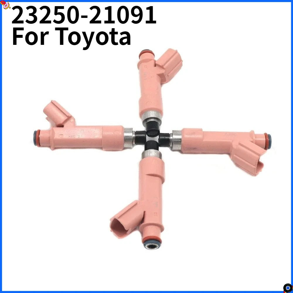 

Car 4pcs New Fuel Injectors Nozzle 23250-21091 For Toyota Prius C 2012-2016 2325021091 23250 21091