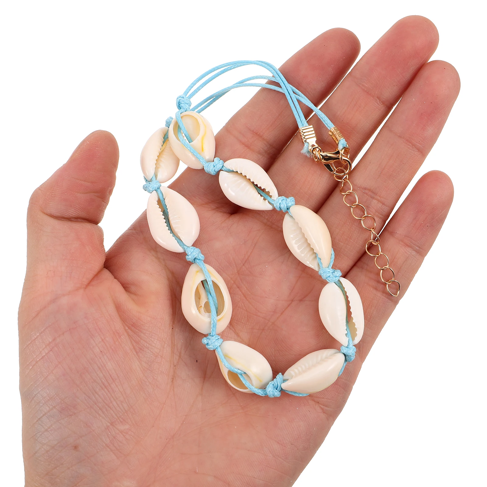 

Shell Necklace Boho Beads Necklaces for Women Pendant Hawaiian Beach Conch Alloy Women's