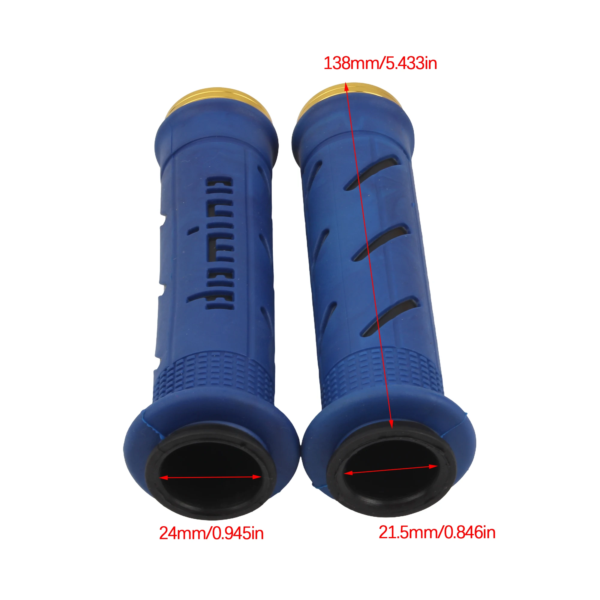 22mm Universal Motocross Cuffs Motorcycle Grips Enduro Handle Grip Pitbike Handlebar Protection Covers Scooter Parts For Ducati