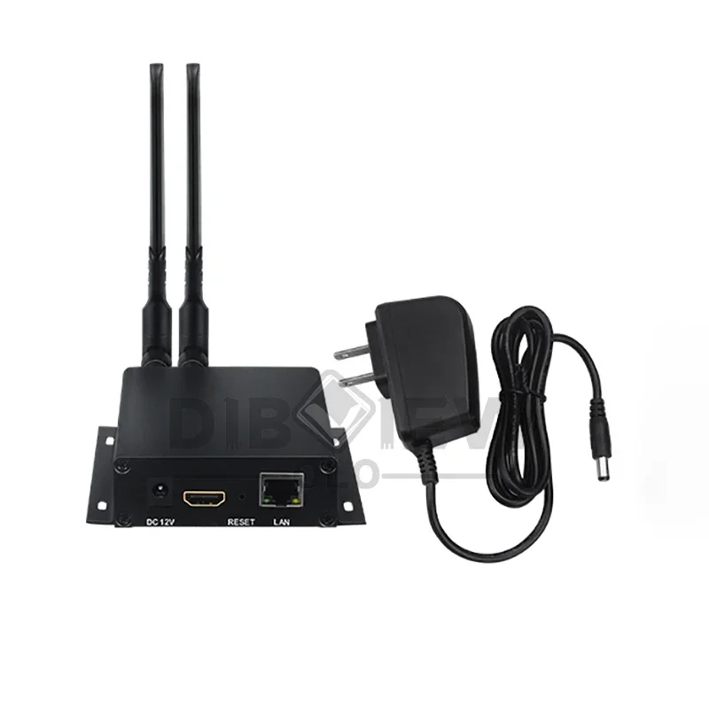 Dibvew WE01 H.264 Streaming audio WIFI Encoder streaming HD a IP RTSP, HTTP, RTMP, UDP, multicast e unicast