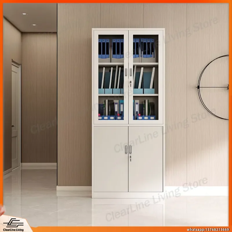 armoire-de-classement-en-acier-avec-serrure-pour-bureau-maison-atelier-–-meuble-de-rangement-metallique-autoportant-grande-capacite-mobile-pour-bureau