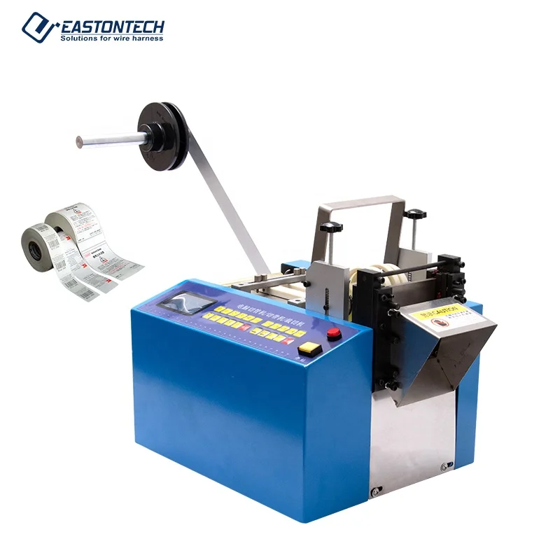 Équipement efficace de fabrication de câbles de machine de découpe de tuyaux en PVC automatique EW-100S