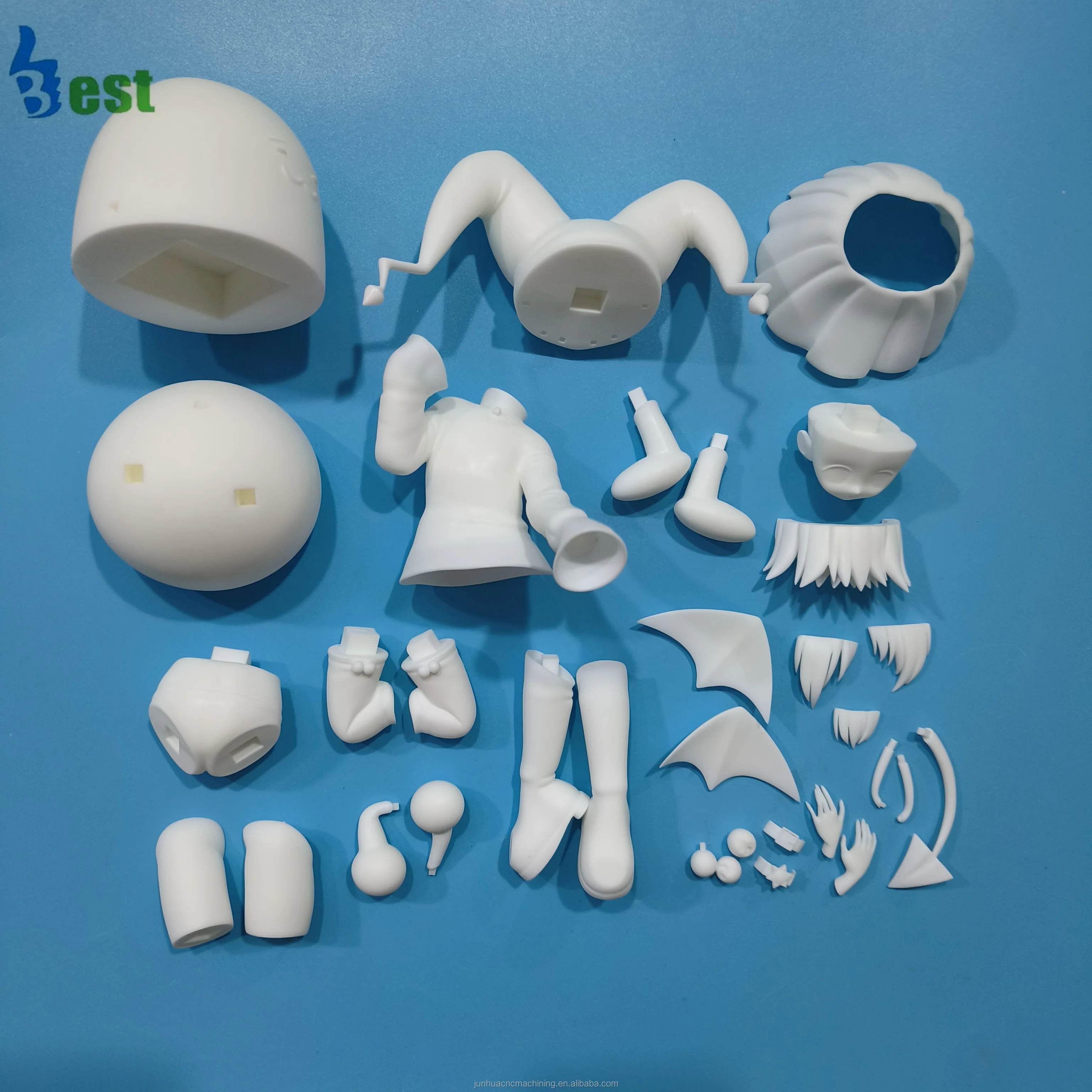 factory custom bjd Doll Movable Joints OEM vacuum casting parts for Girl toy model