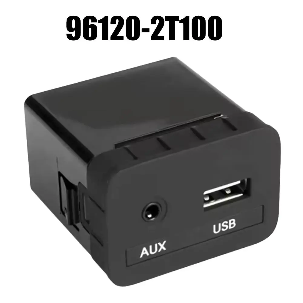 

Replacement AUX USB Adapter Port for Kia Optima 2011-2013 Center Console OEM 96120-2T100 Compatible for Audio Devices