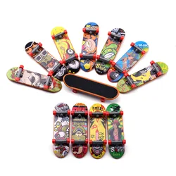 12pcs Mixed Set Mini Fingertip Scooter ABS And Alloy Bracket Diecast Creative Funny Skateboarding Model Gifts Toys for boys
