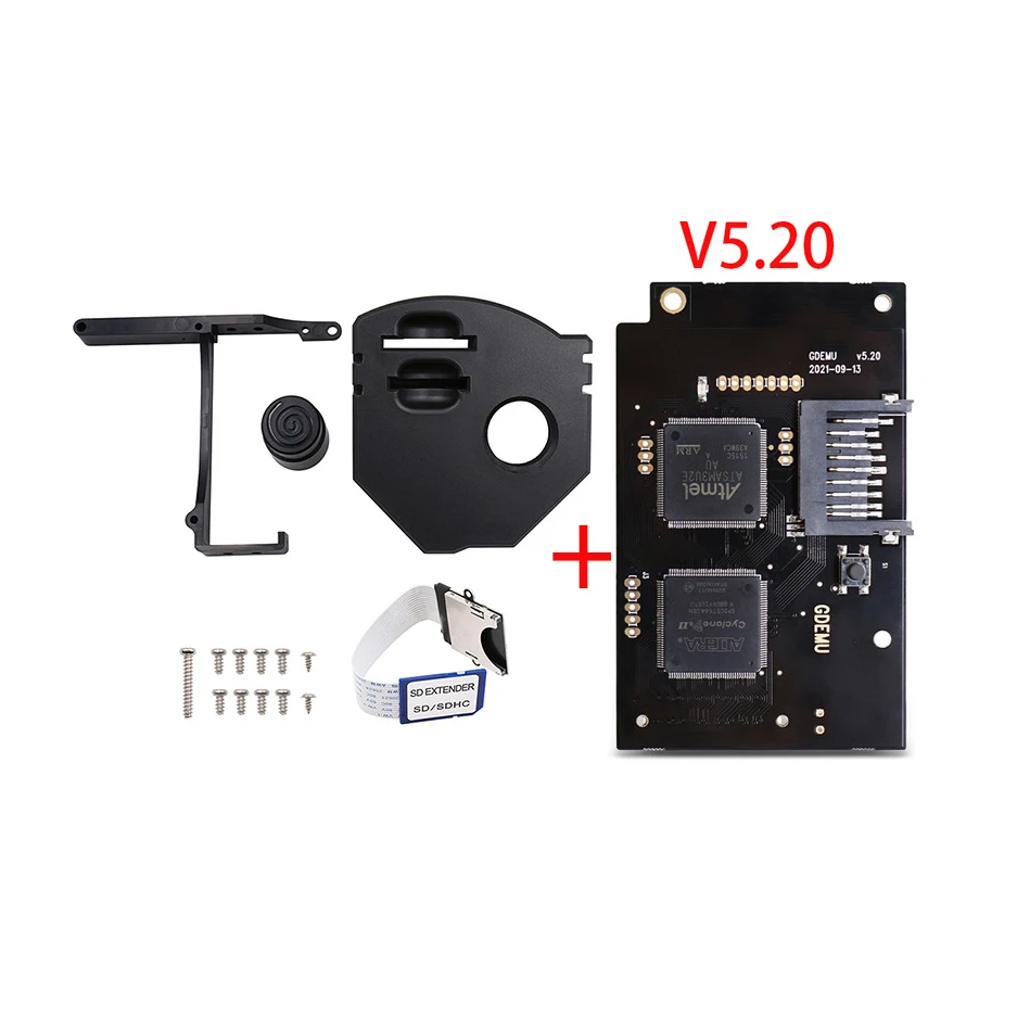 Replacement for SEGA Dreamcast DC Console GDEMU V5.20 Optical Drive Simulation Board SD Extension Adapter Gaming Accessories