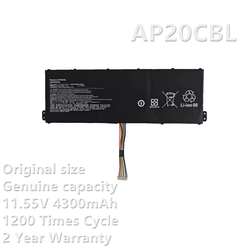 CSBD AP20CBL Laptop Battery for Acer Vero AV15-51 Aspire 7 A715-43G Aspire 5 A515-45 A515-46 A515-45G Swift 3 SF314-43 SF314-511