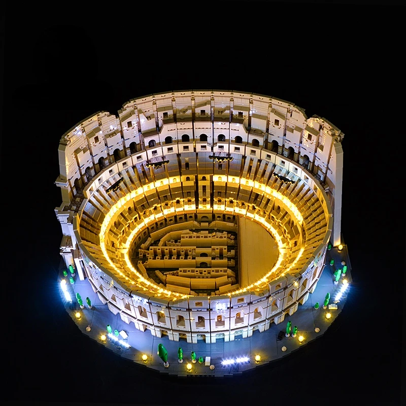 No Bricks LED Light Kit for Colosseum 10276