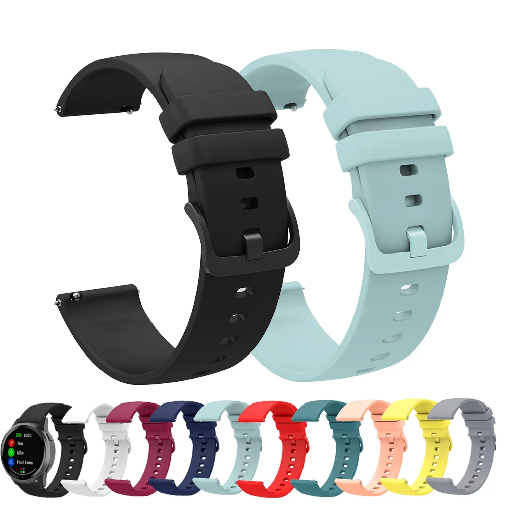 18Mm Silicone Strap…