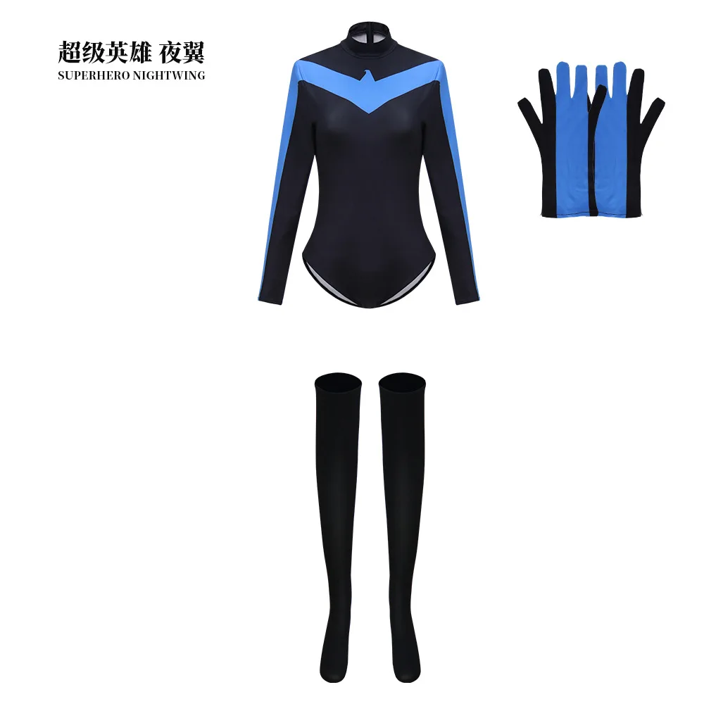 

Women's Superhero Theme Cosplay Costume, Anime Inspired Halloween Tights Bodysuit for Party & Stage Performance