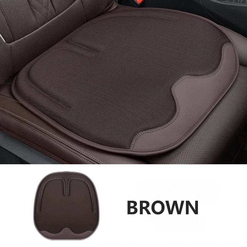 وسادة مقعد تبريد جل السيارة ثلاثية الأبعاد على شكل قرص العسل رائعة وقابلة للتنفس من الحرير الجليدي الرائع للسيارة والمكتب المنزلي وسادة كرسي ملحقات السيارة
