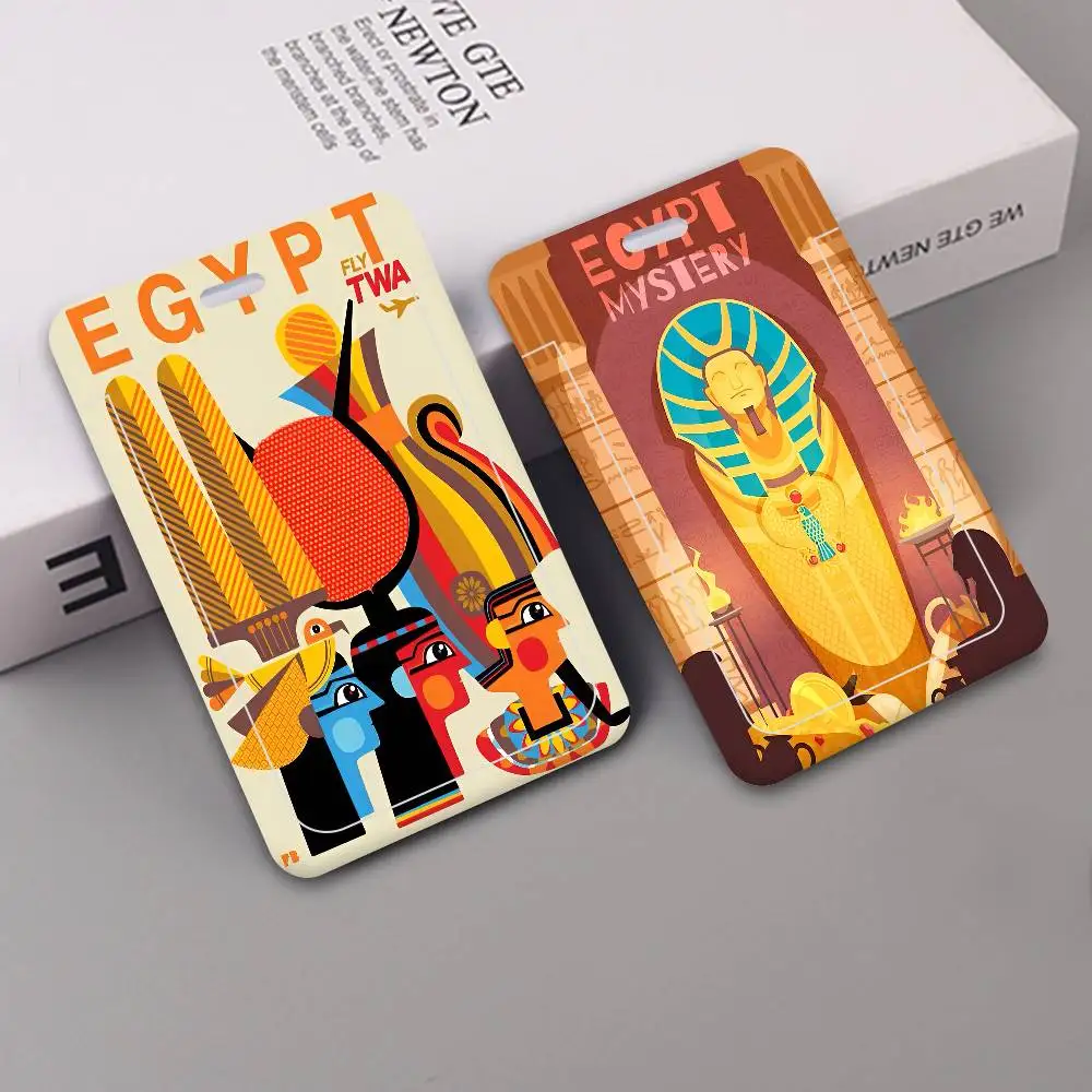 

Абстрактный шнурок в древнеегипетском стиле для ключей, карт, пропусков, бейджей, аксессуаров и подарков