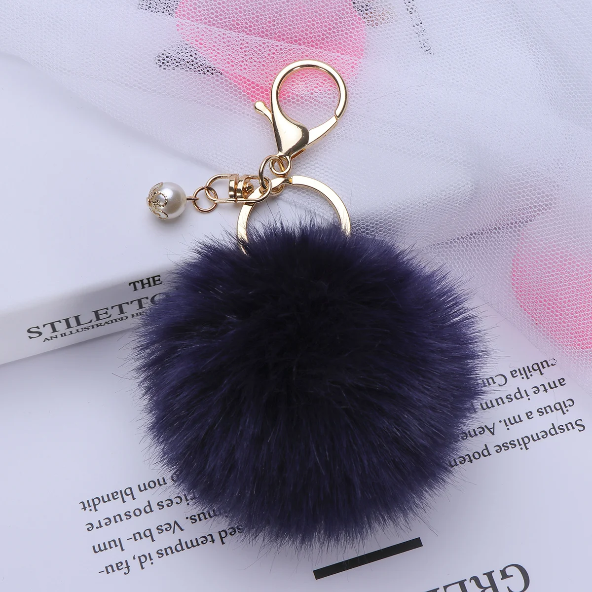 الصلبة البحرية بوم الكرة حلقة رئيسية سحر حقيبة قلادة سيارة زخرفة لينة مريحة الديكور الكرة كرات غامض #3