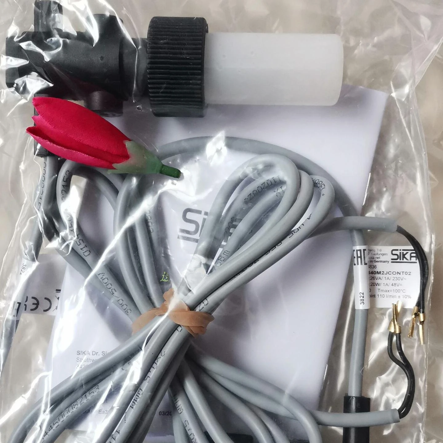 SPM SLC144TB-M8 Vibrationssensor Sika VT1541KHIB-01 Durchflussschalter