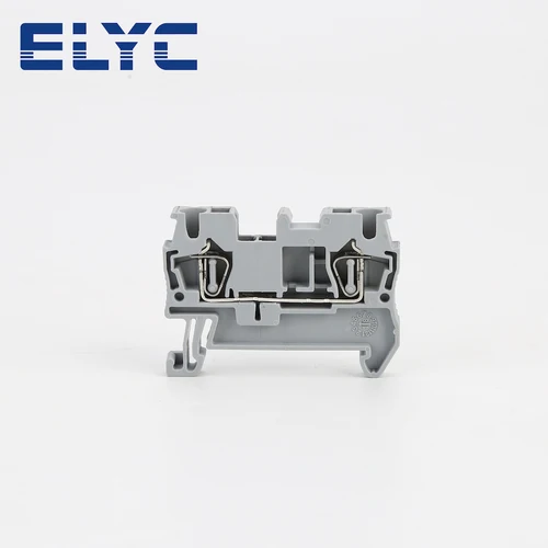 Imagen 2 del producto 100 Uds ST2.5 conexión de jaula de resorte 2,5 mm2 14AWG cableado de retorno Cable de enchufe conector eléctrico bloque de terminales de carril DIN ST 2,5