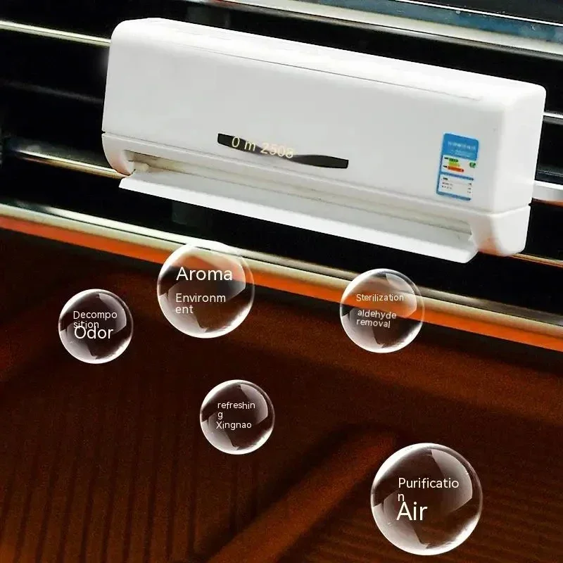 Solar Energy Air Purifier for Automobile Air Conditioning Model Decoration of Automobile Vents Perfume Diffuser Deodorization 3