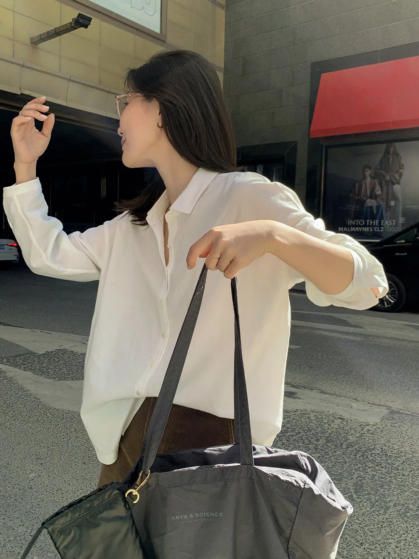 

Liberlin Sisy Pure Color Cotton irt Casual Long Sve Women's Fashion Autumn Winter New Style Breathable Comfortable Shirt