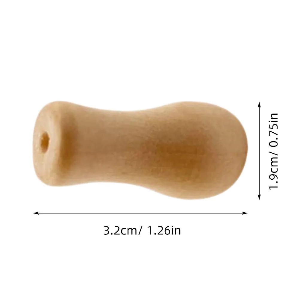 12 шт., деревянные концы, замена для роликовых штор, аксессуары для окон, шнур, оконные жалюзи, ручки для шнура