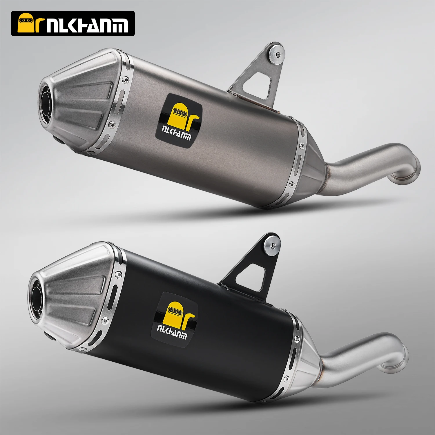 For CFMT 800MT Explore Ibex 800 motorcycle exhaust system modification mid link escape muffler with DB killer for 800MT