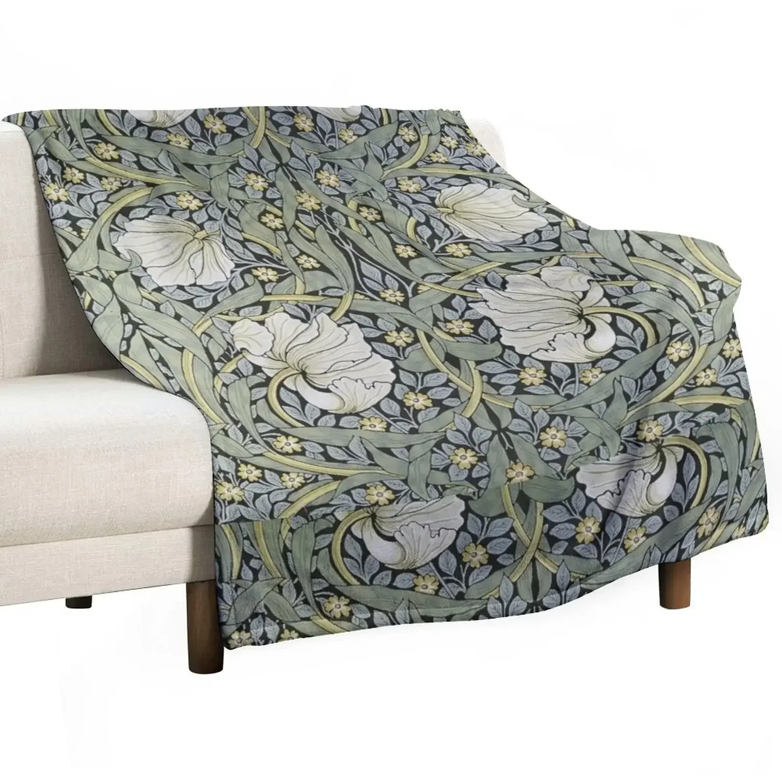 

William Morris - Pimpernel Design Throw Blanket Decorative Sofa Bed covers Blankets Sofas Of Decoration Blankets