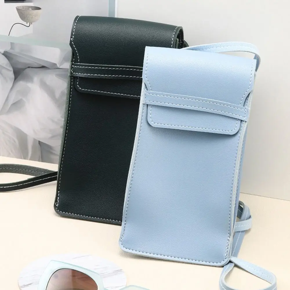 Holder Wallets PU Leather Eyewear Protective Case Coin Purse Phone Bag Sunglasses Storage Bag Glasses Case Crossbody Bag