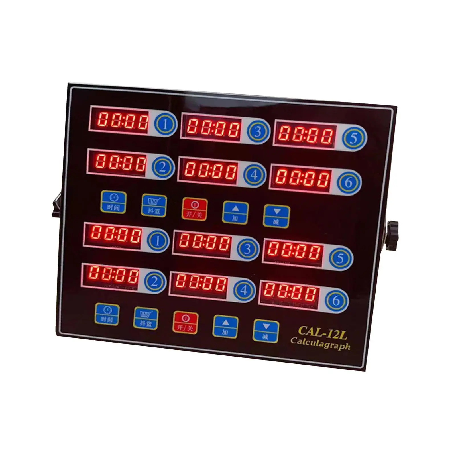 12 Channels Practical Commercial Kitchen Timer for Kitchen Restaurant Home