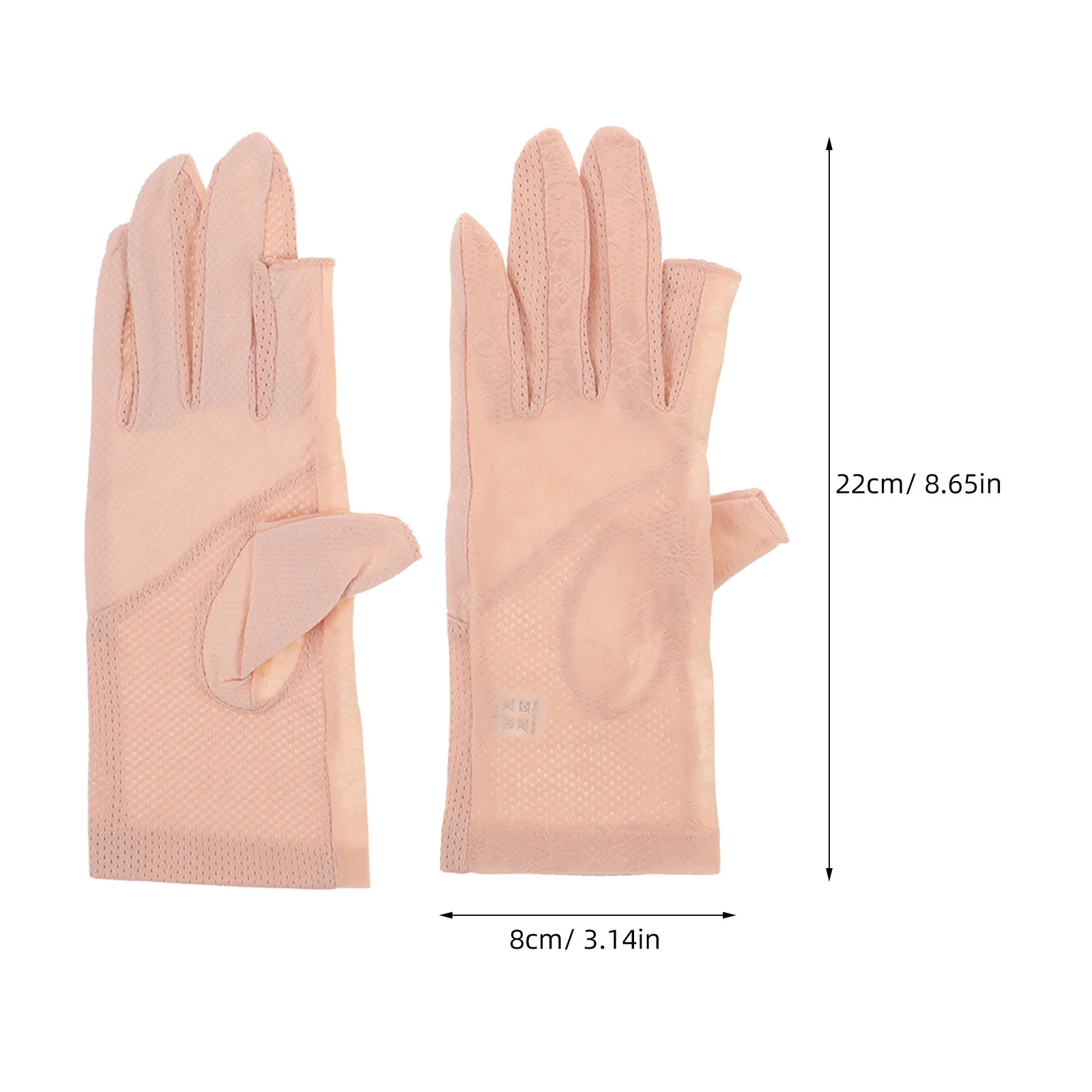 2Pairs قفازات ركوب الخيل المهنية عدم الانزلاق امتصاص الصدمات مقاومة للاهتراء لركوب الدراجات النارية القيادة التنزه التزلج #6