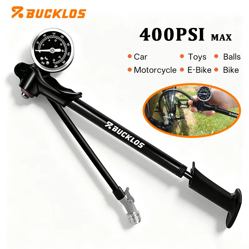 Mtb Fork Air - BUCKLOS Bicycle Air Fork Pump 400psi