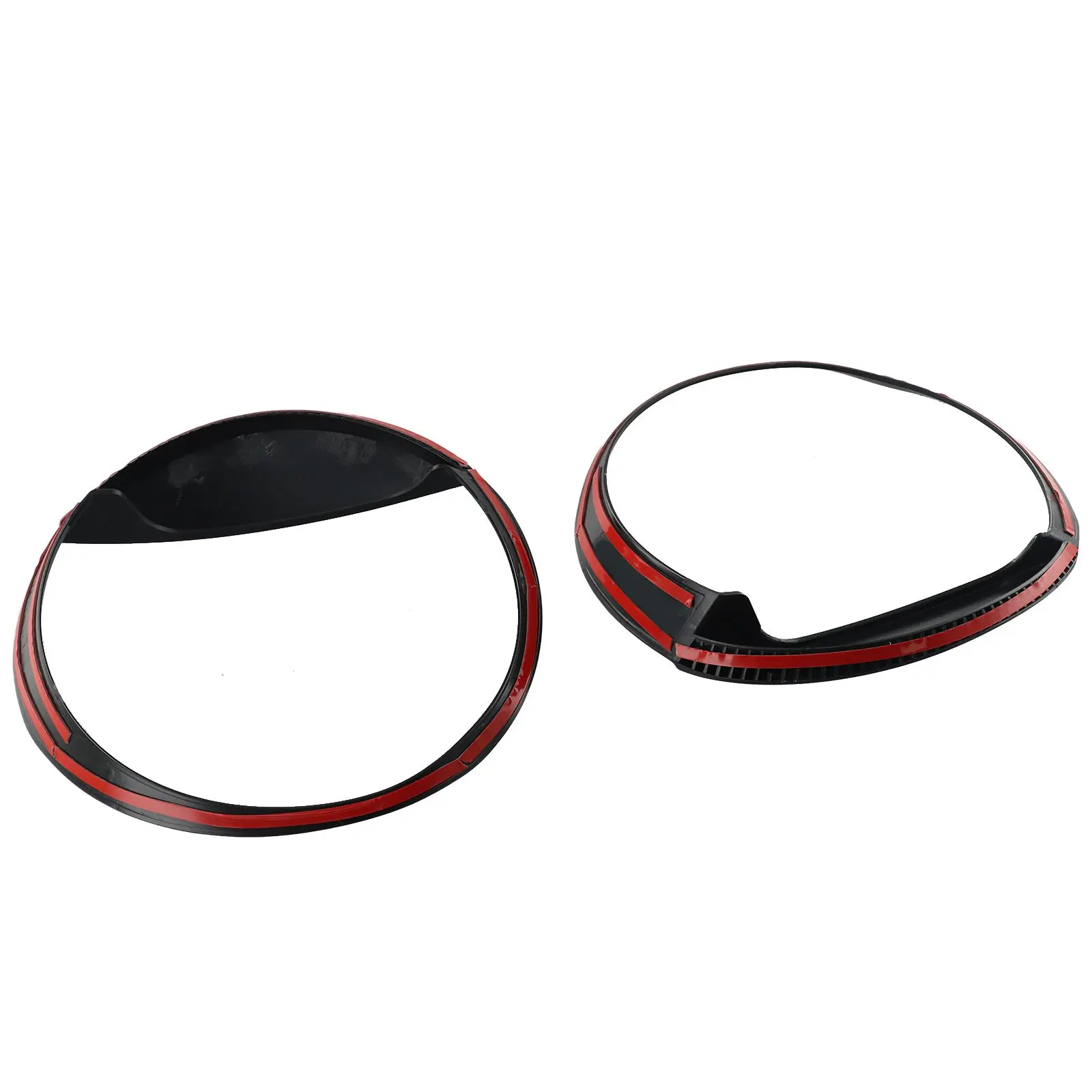 Add Some Class To Your Car's Design With Black ABS Front Headlight Lamp Cover Trim For Suzuki Jimny 2019 21 Set Of Two!
