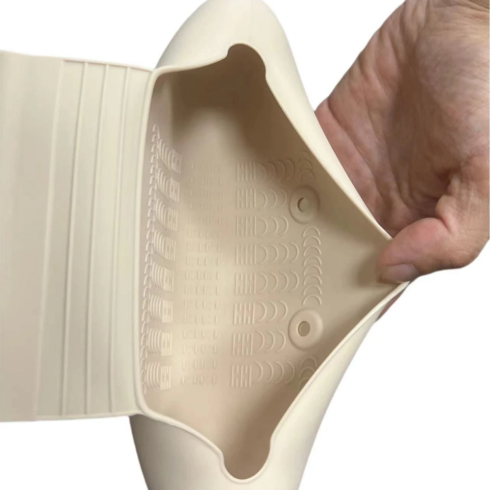 1 pc Silicone Makeup Brush Soft Portable Cosmetic Face Brushes Large Capacity Makeup Brush Bag Washable Makeup Pouch Holder Case