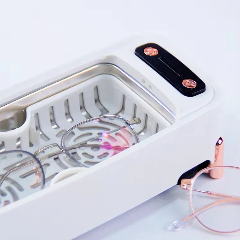 Household Appliances Mini 400ml UV-C Ultrasonic Cleaner