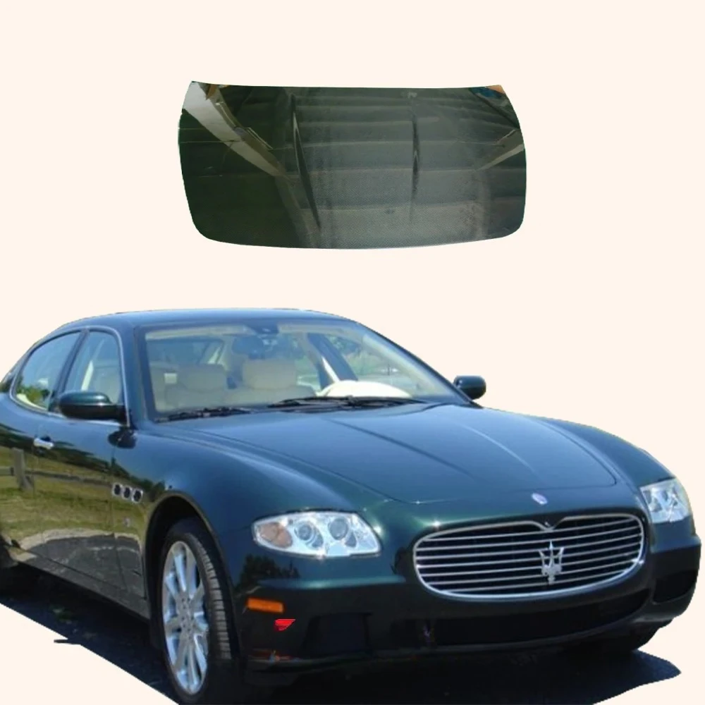 

Для Maserati Quattroporte 2003-08 OE стиль передний капот двигателя из углеродного волокна