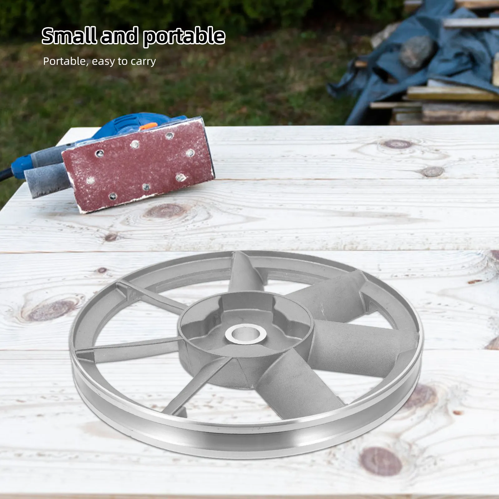 Aluminum Cylinder Air Compressor Pump Head Flywheel Belt Pulley Compressor Motor Pulley Compression Air Pump Drive Wheel