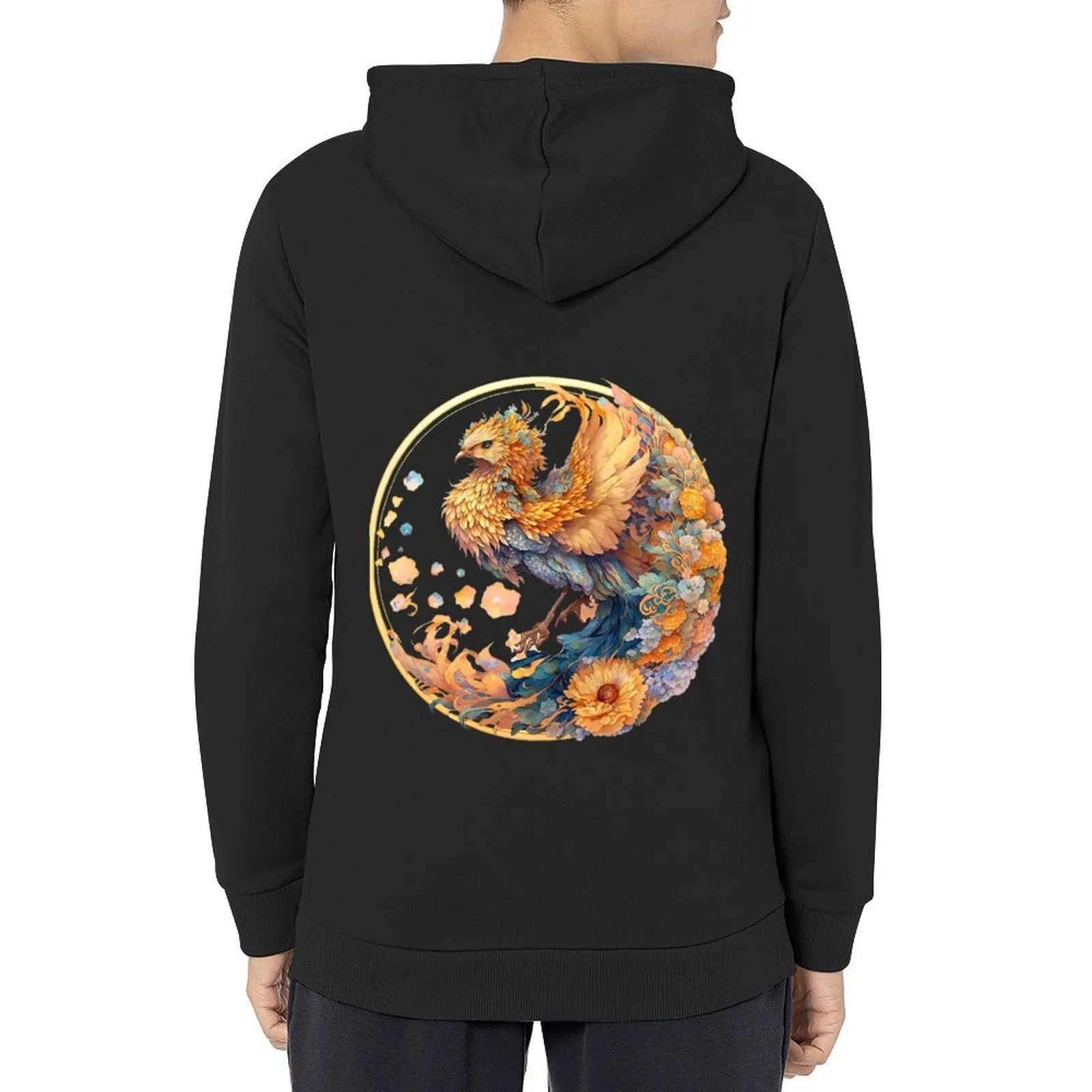 

Phoenix Hoodie men's sweat-shirt set japanese style blouse fashion men mens hoodies