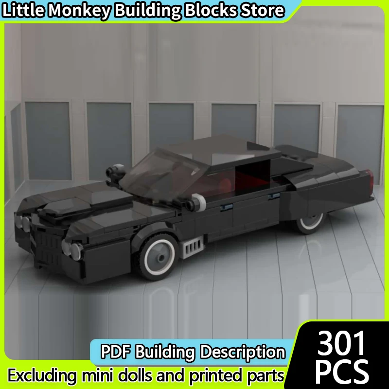 

Speed Racing Car Model MOC Building Bricks Vintage Modified Car Modular Technology Children Holiday Gifts Assemble Toys Suit