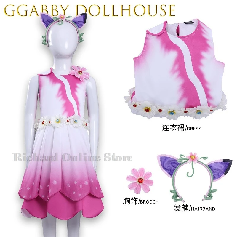

BGaAbbys Dollhouse Movie Transformation Cosplay Costume For Kids Girls Character Outfit Halloween Anime Costume Halloween Party‌