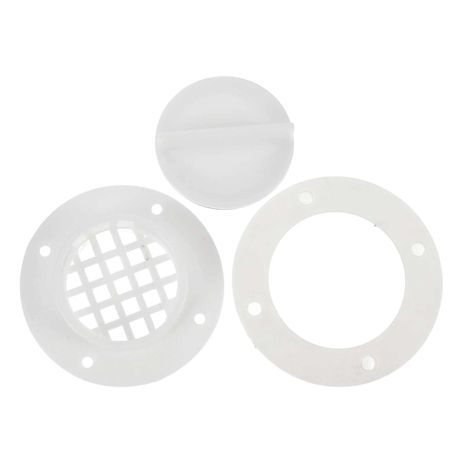

Marine Drain Valve Small Boat Yacht Junction Block White Scupper Boat Water Scupper Fitting Bottom Outfall Round Scuppers
