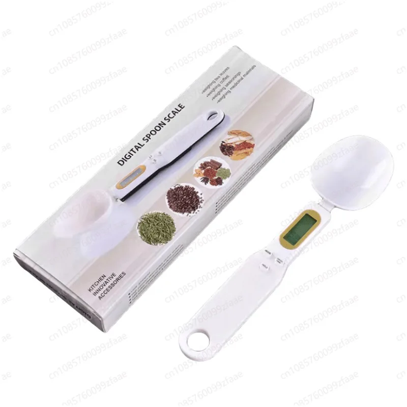 

Spoon scale, household coffee milk powder baking gram scale, kitchen food scale electronic measuring spoon scale