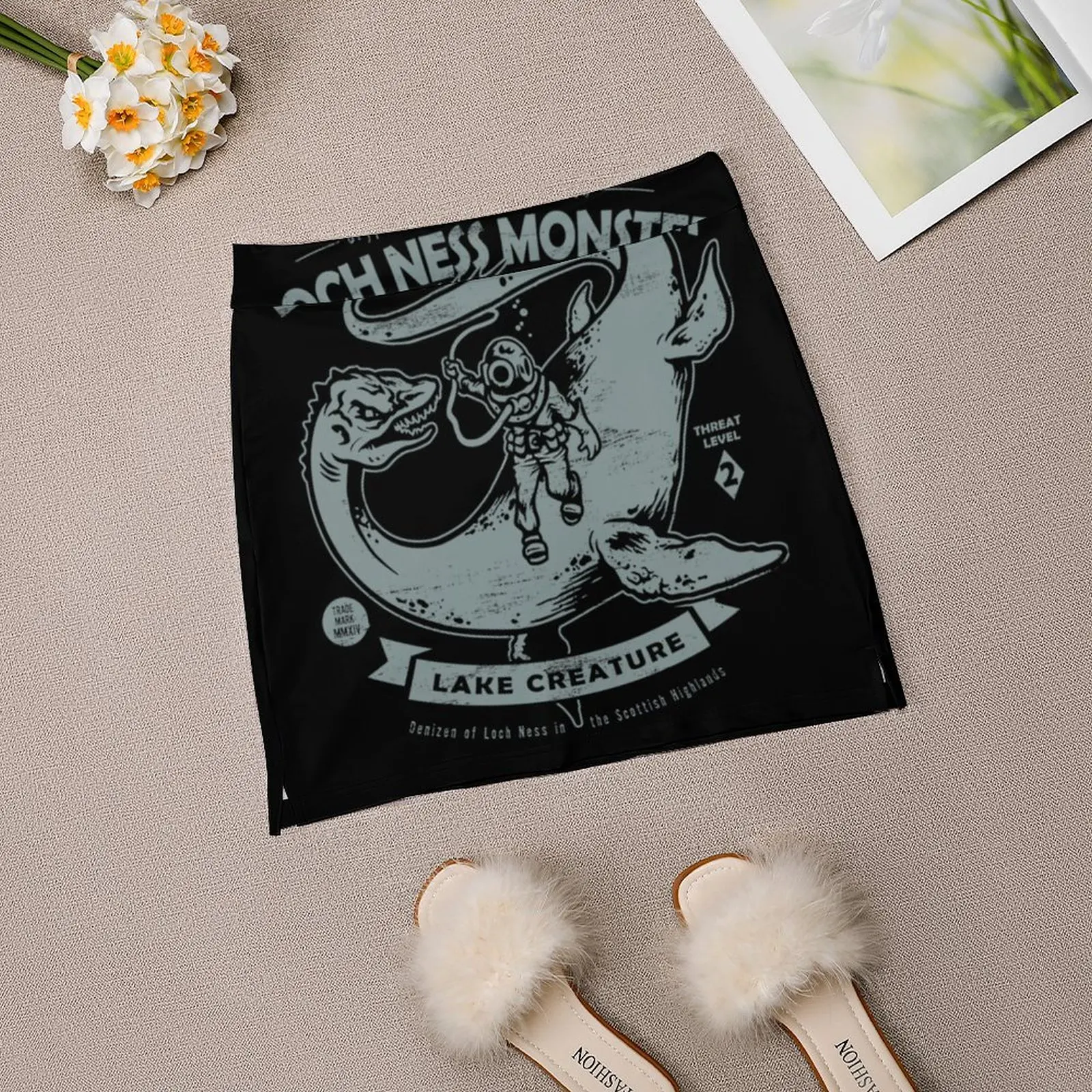 Lochness Monster-Cryptids Club Case File #200 Rok Wanita Rok Estetika Fashion Baru Rok Pendek Cryptid Cryptids Monster