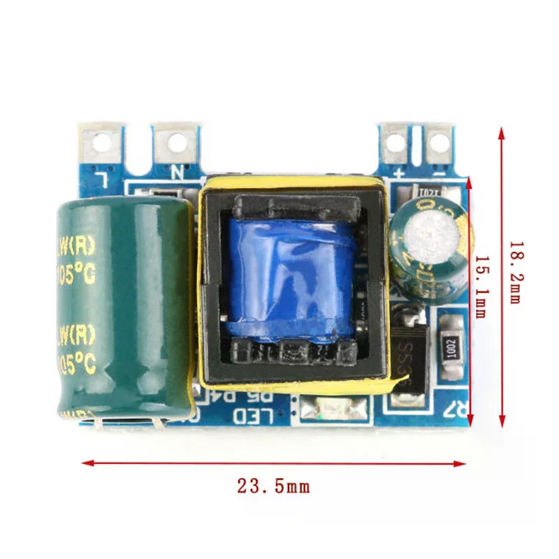 وحدة تحويل فرق الجهد الصغيرة لإمداد الطاقة، مفتاح معزول، تيار متردد إلى تيار مستمر 5 فولت، 700 مللي أمبير، 12 فولت، 300 مللي أمبير، 3.5 وات، 220 فولت إلى تيار مستمر 5 فولت، 12 فولت #4